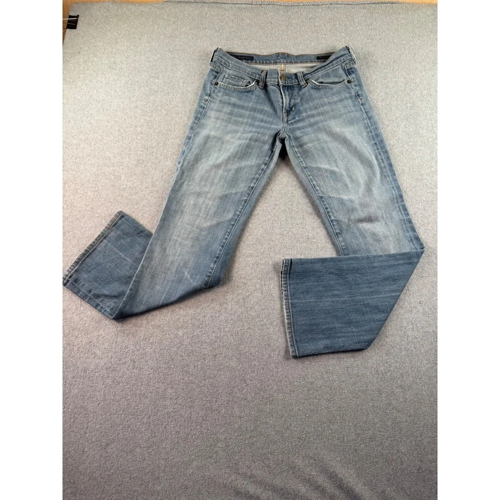 Citizens of Humanity Elle 064 Low Waist Bootcut Jeans Light Wash Stretch Size 29